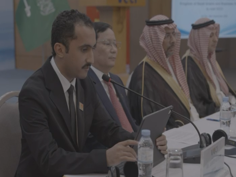 كلمة رئيس مجلس الأعمال السعودي الفيتنامي أثناء اللقاء مع معالي وزير الصناعة